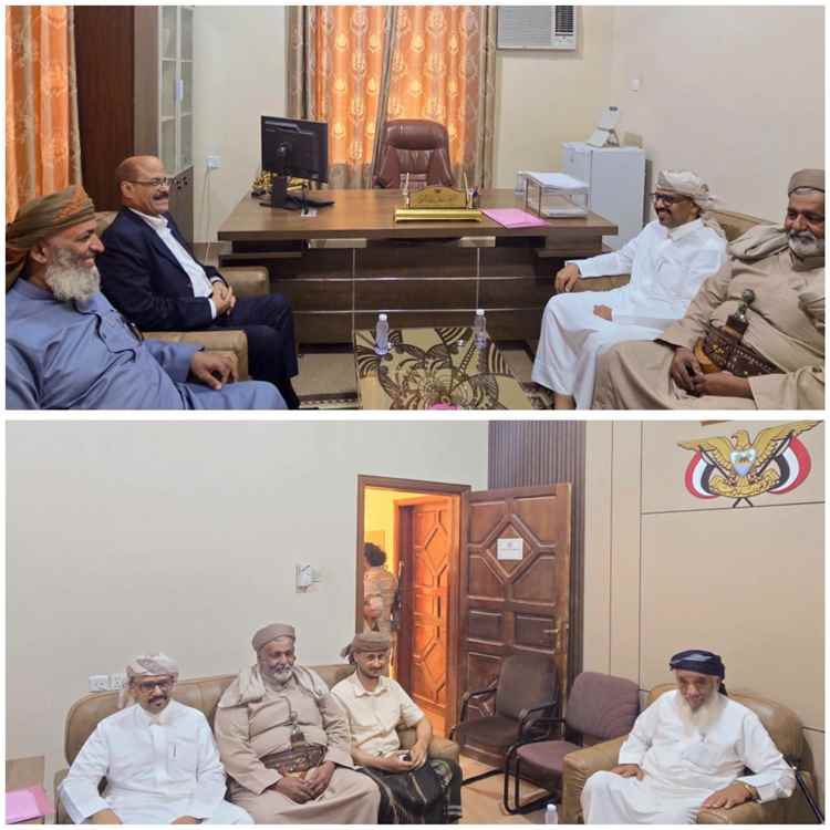 التميمي مدير عام شؤون القبائل يشيد بأدوار يافع حضرموت الوطنية والمجتمعية