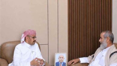 التميمي مدير عام مصلحة شؤون القبائل يلتقي مدير عام مديرية زمخ ومنوخ