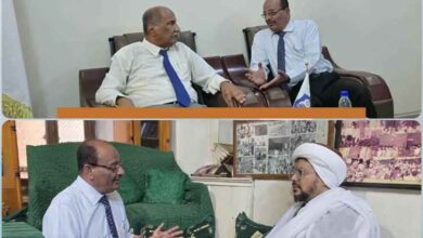 التميمي يلتقي رئيس جامعة سيئون والمنصب الحبشي لتعزيز التوافق ووحدة الصف الحضرمي