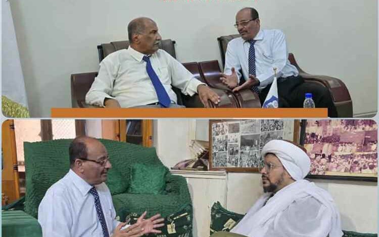 التميمي يلتقي رئيس جامعة سيئون والمنصب الحبشي لتعزيز التوافق ووحدة الصف الحضرمي