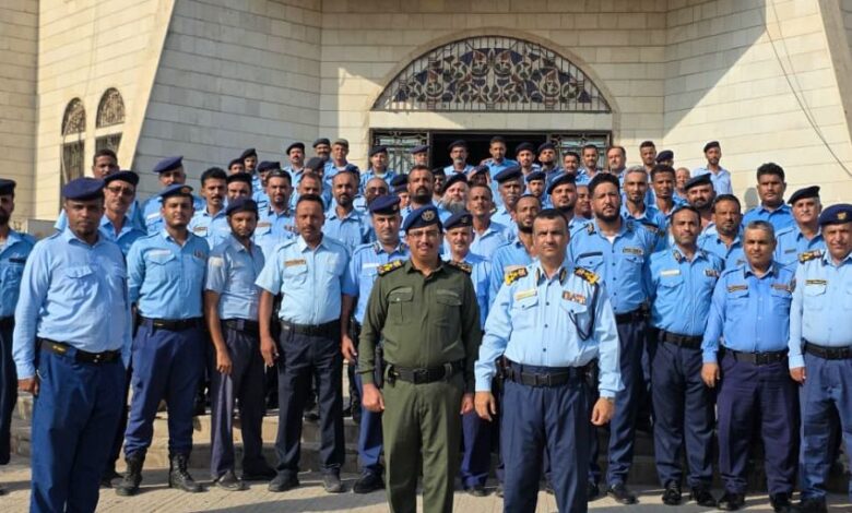 التوجيه المعنوي بوزارة الداخلية ينفذ برنامجاً توعوياً لتعزيز جاهزية شرطة المنطقة الحرة في عدن