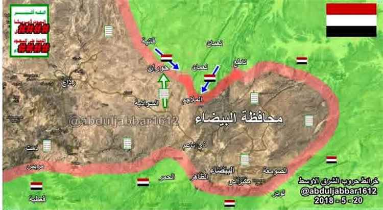المشهد اليمني - الحوثيون يدفعون بتعزيزات عسكرية للبيضاء وسط تخوفات المليشيا من استعادة الشرعية لها
