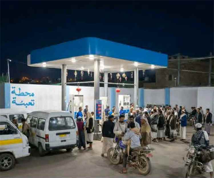 المشهد اليمني - الحوثيون يفتعلون أزمة في محطات تعبئة الغاز لرفع جرعة جديدة في الأسعار