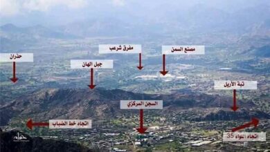المشهد اليمني - الحوثيون يفشلون في السيطرة على جبل هان الاستراتيجي بتعز.. ما هي أهميته؟