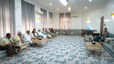 المشهد اليمني - الخنبشي يدعو إلى تعزيز الاصطفاف الوطني والحفاظ على أمن واستقرار حضرموت
