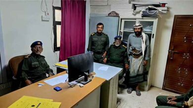 الدهولي يتفقد إدارة شرطة مديرية عسيلان ويشدد على رفع الجاهزية واليقظة الأمنية