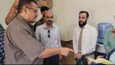 السباعي" و"الداؤودي" يدشنان النظام المحاسبي الموحد والتحصيل الإلكتروني للإيرادات بالمرافق الصحية في مديرية البريقة