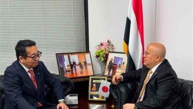 السفير السنيني يبحث مع عضو مجلس النواب الياباني تعزيز الشراكة الاستراتيجية ومستجدات الأوضاع في اليمن