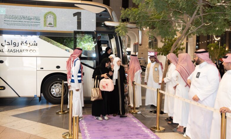 «الشؤون الإسلامية» تستقبل الدفعة الثانية من ضيوف برنامج خادم الحرمين للعمرة