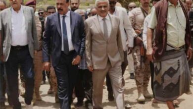 العقربي وشمسان يطلقان مشروع صيانة طريق النشمة – حوبان قدس بتمويل من صندوق صيانة الطرق