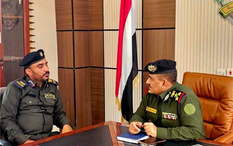 العميد النسي يناقش المستجدات الأمنية ورفع الجاهزية مع مدير شرطة جردان