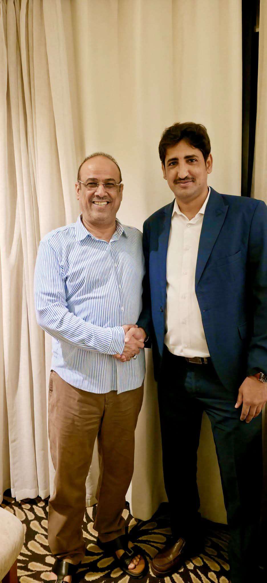 القيادي أحمد الميسري يلتقي رئيس تحرير موقع "جنوب بوست" المناضل عبدالله الدياني العولقي ويشيد بدوره الإعلامي