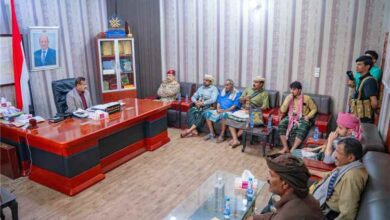 المحافظ بن الوزير يؤكد دعم السلطة المحلية للمشاريع الخدمية والتنموية بمديرية بيحان