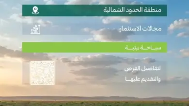 المركز الوطني للغطاء النباتي يطرح 4 فرص استثمارية في متنزهات الحدود الشمالية لدعم السياحة البيئية