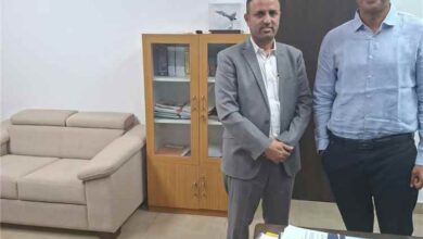 المستشار الطبي بالسفارة اليمنية يلتقي المفوض العام لشؤون الأجانب في بنجلور