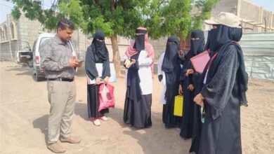 المشرف المركزي الدكتور عيسى الحوشبي يشيد بجهود فرق التثقيف والتحصين بمديرية تبن