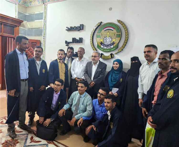 المعهد العالي للقضاء يختتم برنامج جلسات المحاكم الصورية لطلاب السنة الثالثة