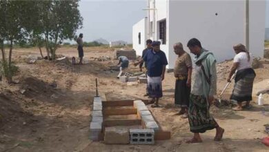 المهندس سالمين يتفقد المباني المؤهلة التابعة لصندوق النظافة بعدن