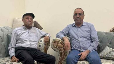 الميسري يستقبل رئيس مجلس شبوة الوطني العام، اللواء علي منصور بن رشيد