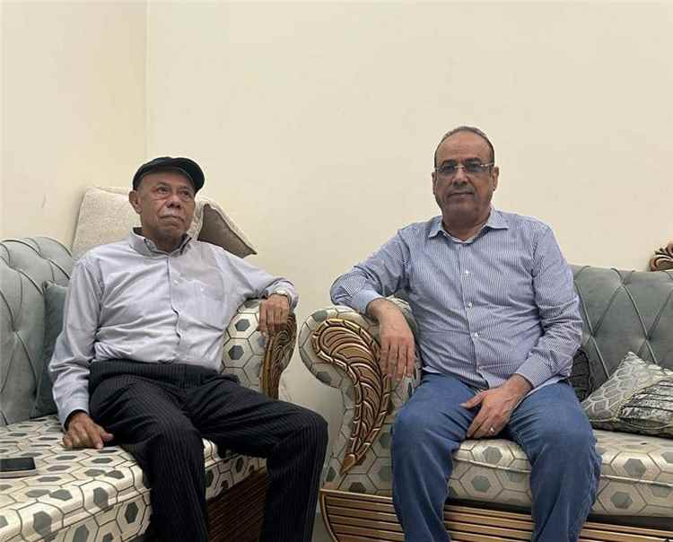 الميسري يستقبل رئيس مجلس شبوة الوطني العام، اللواء علي منصور بن رشيد