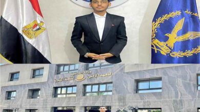 الناشط عبدالرزاق باخبيرة يشارك في دورة رفيعة المستوى بوزارة الداخلية المصرية