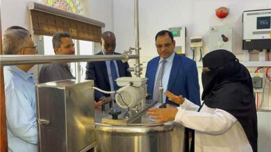 الوزير السقطري والمحافظ الحالمي يتفقدان أعمال تأهيل المركز الوطني لبحوث الثروة الحيوانية ومركز صبر لإنتاج الألبان بمحافظة لحج