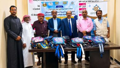 الوكيل الدغاري يدشن مشروع «حقيبة الأمل المدرسية» لدعم الأطفال المصابين بالسرطان