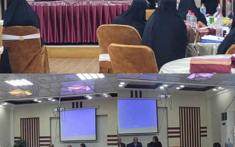 الوكيل الشبحي يدشن دورة تدريب المدربين من المحافظات في مجال تنظيم الأسرة بمستشفى الصداقة بالعاصمة عدن