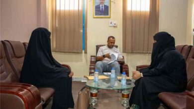 الوكيل المساعد باعلوي يطلع على برامج مؤسسة بركة التنموية