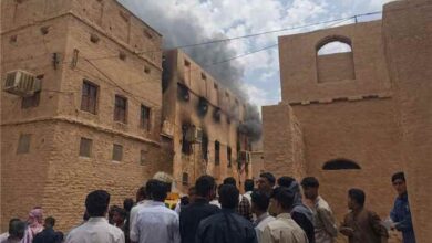 بتدخل عاجل من اللواء السادس درع الوطن.. إخماد حريق هائل في منزل بمديرية القطن