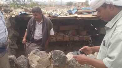 بتكليف من مدير عام الوضيع.. نزول لجنة لمعاينة الأضرار التي لحقت بمزارعي النحل في منطقة السواد