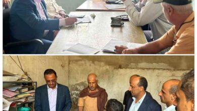 بتوجيهات محافظ الضالع.. الوكيل الحسني ينفذ نزولًا ميدانيًا لمتابعة أوضاع قطاع المياه في قعطبة