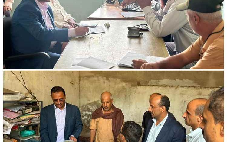 بتوجيهات محافظ الضالع.. الوكيل الحسني ينفذ نزولًا ميدانيًا لمتابعة أوضاع قطاع المياه في قعطبة