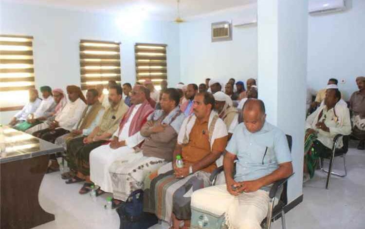 بحضور عضو اللجنة التحضيرية الناطق الرسمي للمجلس .. السلطة المحلية بساه تنظم لقاءً موسعًا للتعريف بالمجلس التنسيقي الأعلى
