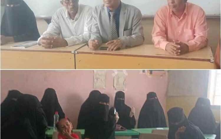 بحضور مدير عام تربية أبين روضة 14 أكتوبر تنظم ورشة تدريبية حول "أركان الروضة'