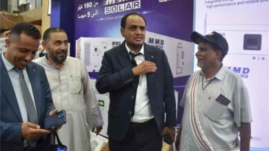 بحضور وزير الصناعة والتجارة.. شركة الأخوين للطاقة الشمسية تفتتح جناحها في معرض عدن الثالث للطاقة المتجددة