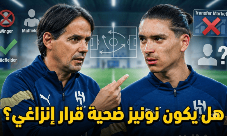 بعد تعثر صفقة إندياي .. إنزاغي يغير مركز نونيز