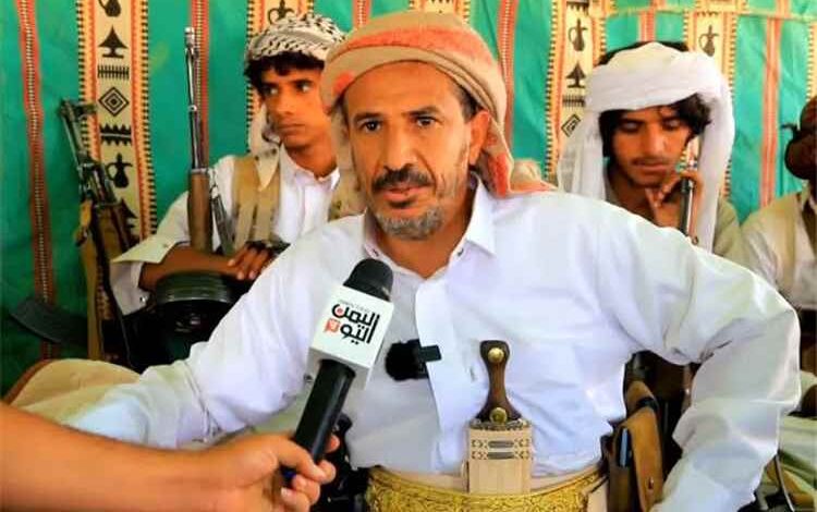 المشهد اليمني - بيان ناري من حمد بن فدغم عقب مقتل اباء القبائل: الدماء لن تذهب هدراً