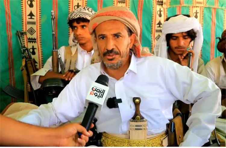المشهد اليمني - بيان ناري من حمد بن فدغم عقب مقتل اباء القبائل: الدماء لن تذهب هدراً
