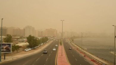 تحذير من أتربة مثارة ورياح نشطة على 11 محافظة بمنطقة الرياض