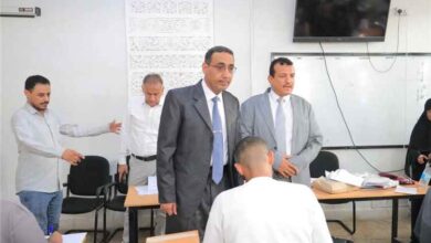 تدشين الاختبارات الوزارية للتعليم الفني والمهني للعام الدراسي 2025 / 2026 في المحافظات المحررة