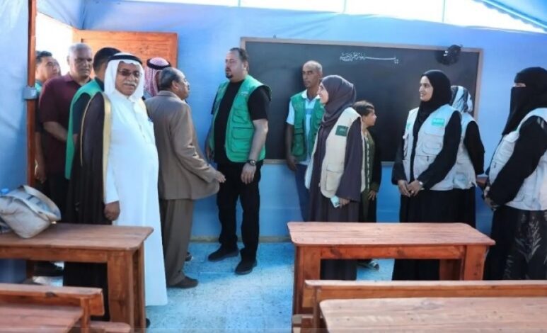 تستوعب 4 آلاف طالب.. المملكة تفتتح مدرسة جديدة جنوب غزة