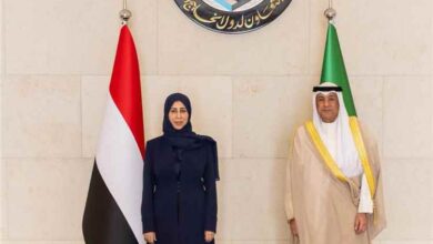 المشهد اليمني - تعزيز الشراكة.. وزيرة الخارجية اليمنية تبحث مع أمين عام التعاون الخليجي تطورات المنطقة