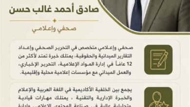 تعيين صادق أحمد غالب حسن مديرًا لدائرة الإعلام بمجلس المستقبل الجنوبي – العاصمة عدن