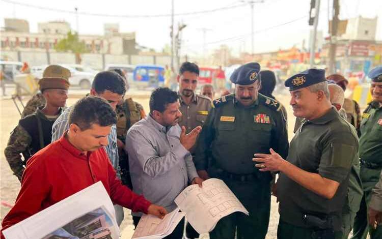 تفقد موقع مشروع مبنى الهجرة والجوازات في الشيخ عثمان قبيل فتح مظاريف المناقصة