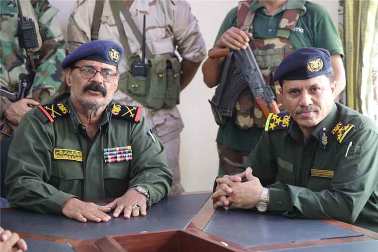 تنفيذ قرار وزير الداخلية بتسليم واستلام قيادة شرطة محافظة أبين