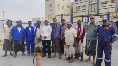 تنفيذ نزولات ميدانية لتعزيز إجراءات السلامة في محطات الشركة بساحل حضرموت