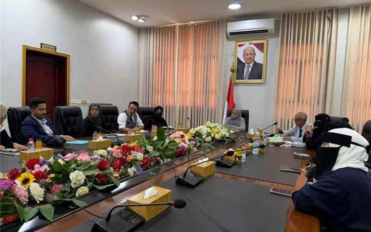جعسوس تناقش مع منظمة صناع النهضة تعزيز برامج تمكين المرأة في عدن