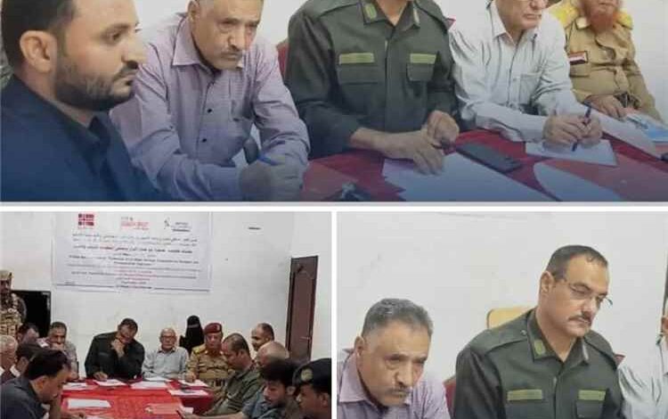 جلسة تفاوضية لتعزيز الوصول الإنساني والأمن المجتمعي في محافظة الضالع