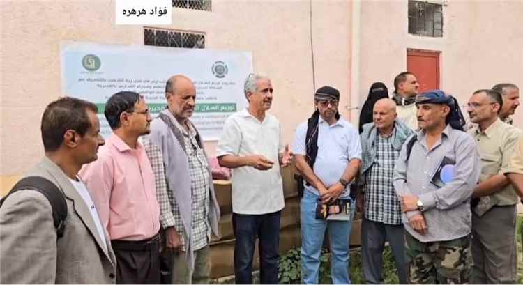 جمعية الحاجة قدرية تدشن توزيع 250 سلة صحية في مديرية الشعيب